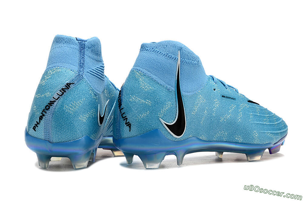 Nike Phantom Luna Elite FG Firm Ground Soccer Cleats - Jade/Black/White 6