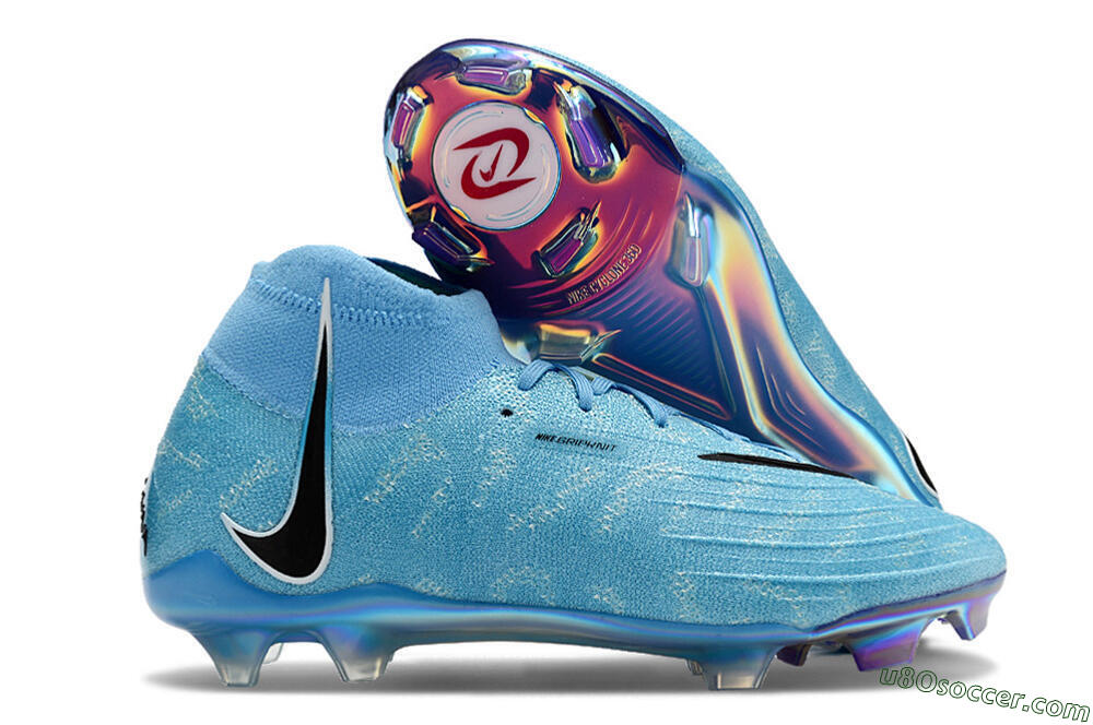 Nike Phantom Luna Elite FG Firm Ground Soccer Cleats - Jade/Black/White 1