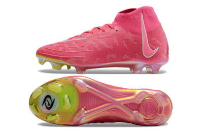 Nike Phantom Luna Elite FG Firm Ground Soccer Cleats - Pink/White/Yellow