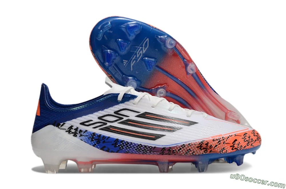 adidas f50 elite　fg 26.5 Adidas F50 Elite FG Firm Ground Soccer Cleats - Red/White