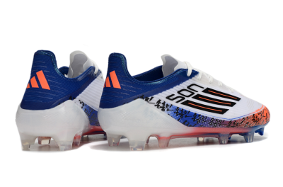 Adidas F50 Elite FG Firm Ground Soccer Cleats - White/Red/Blue