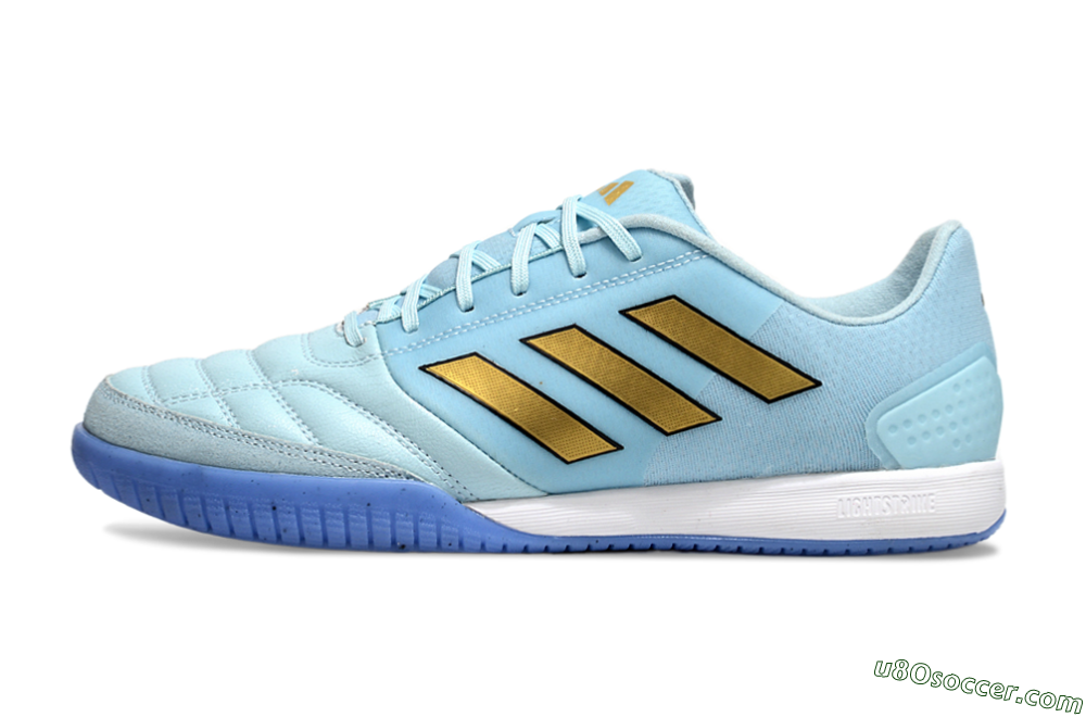 Adidas Top Sala Competition IC Indoor & Futsal Soccer Shoes - Jade/Gold/Black 2