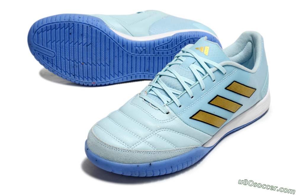 Adidas Top Sala Competition IC Indoor & Futsal Soccer Shoes - Jade/Gold/Black 3