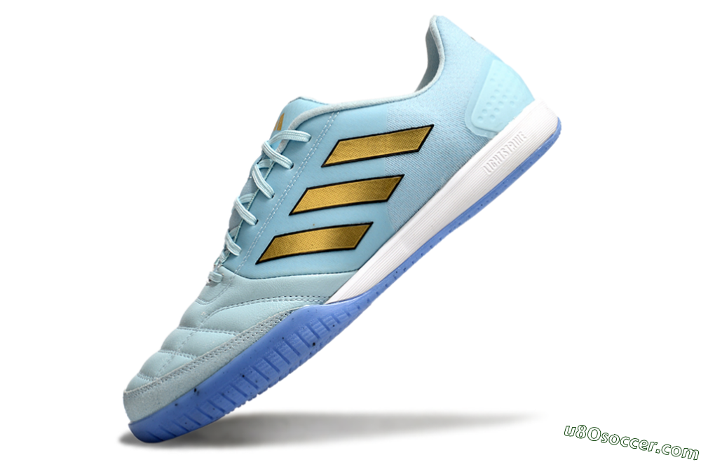 Adidas Top Sala Competition IC Indoor & Futsal Soccer Shoes - Jade/Gold/Black 5