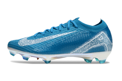 Nike Air Zoom Mercurial Vapor 16 Elite FG Firm Ground Soccer Cleats - Blue/White/Gold