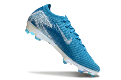 Nike Air Zoom Mercurial Vapor 16 Elite FG Firm Ground Soccer Cleats - Blue/White/Gold