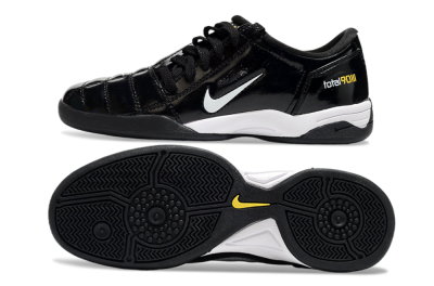 Nike Total 90 II IC Indoor & Futsal Soccer Shoes - Black/White/Yellow