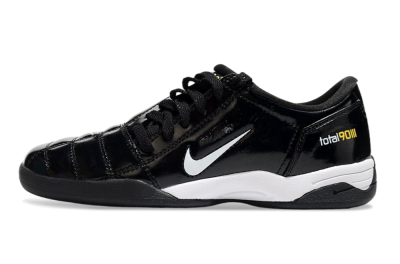 Nike Total 90 II IC Indoor & Futsal Soccer Shoes - Black/White/Yellow