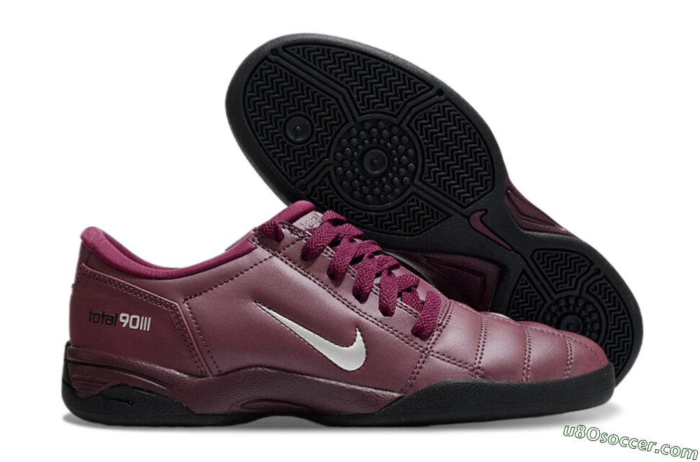 Nike Total 90 II IC Indoor & Futsal Soccer Shoes - Red/Black/White 1