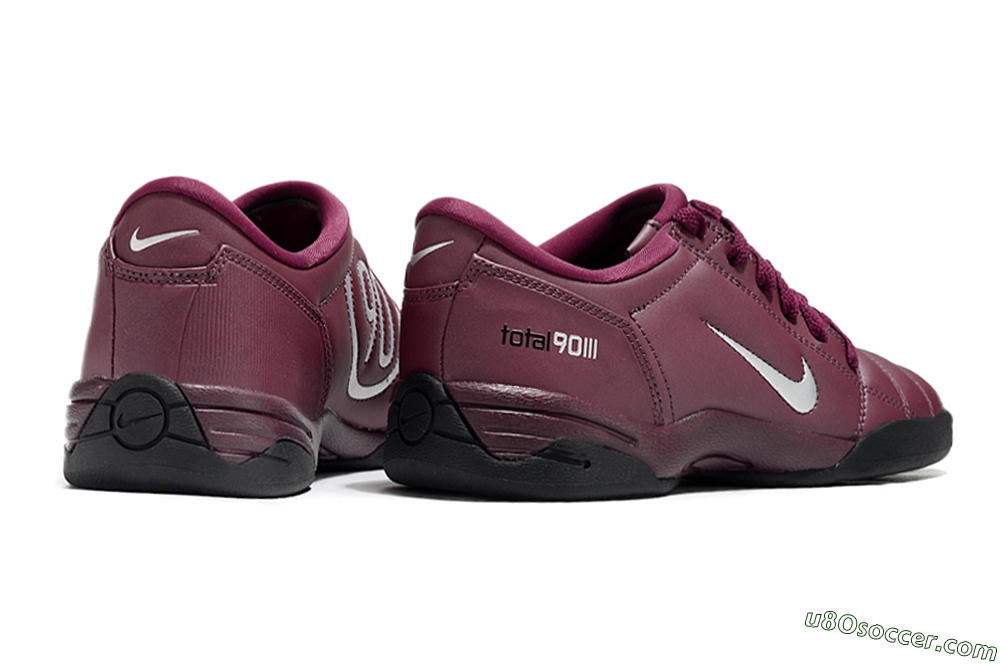 Nike Total 90 II IC Indoor & Futsal Soccer Shoes - Red/Black/White 6