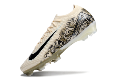 Nike Air Zoom Mercurial Vapor 16 Elite FG Firm Ground Soccer Cleats - Beige/Black/White