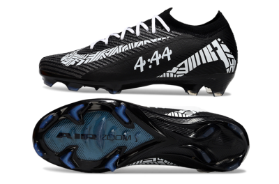 Nike Air Zoom Mercurial Vapor 16 Elite FG Firm Ground Soccer Cleats - Black/White/Blue