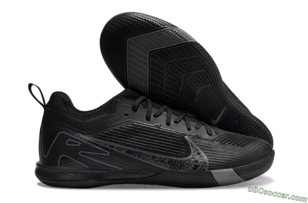 Nike Air Zoom Mercurial Vapor 16 Pro IC Indoor & Futsal Soccer Shoes - Black/Grey/Blue 1