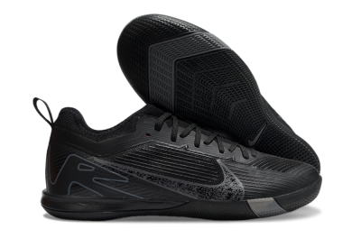 Nike Air Zoom Mercurial Vapor 16 Pro IC Indoor & Futsal Soccer Shoes - Black/Grey/Blue