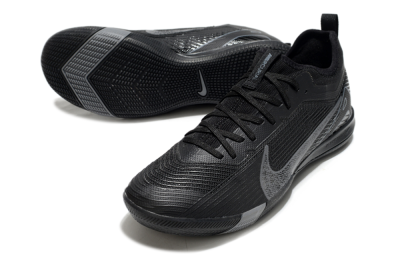 Nike Air Zoom Mercurial Vapor 16 Pro IC Indoor & Futsal Soccer Shoes - Black/Grey/Blue