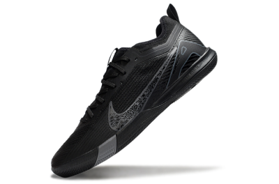 Nike Air Zoom Mercurial Vapor 16 Pro IC Indoor & Futsal Soccer Shoes - Black/Grey/Blue