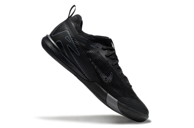 Nike Air Zoom Mercurial Vapor 16 Pro IC Indoor & Futsal Soccer Shoes - Black/Grey/Blue