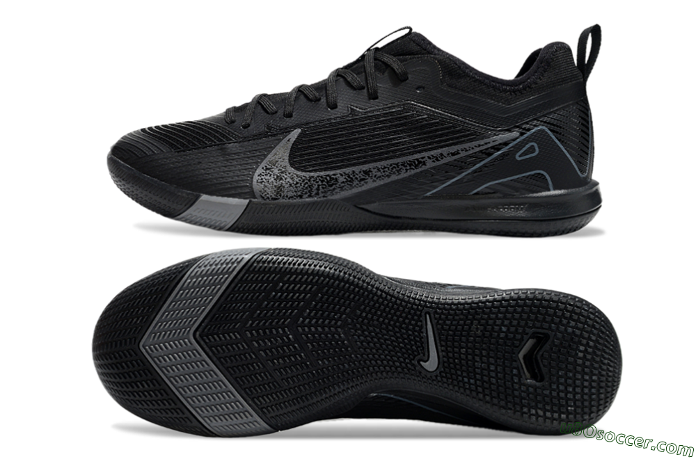 Nike Air Zoom Mercurial Vapor 16 Pro IC Indoor & Futsal Soccer Shoes - Black/Grey/Blue 0