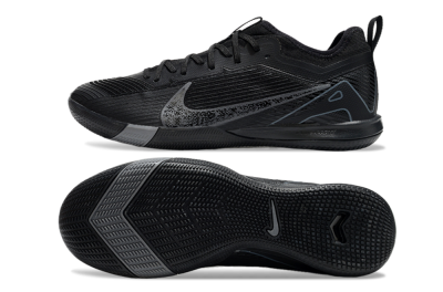 Nike Air Zoom Mercurial Vapor 16 Pro IC Indoor & Futsal Soccer Shoes - Black/Grey/Blue