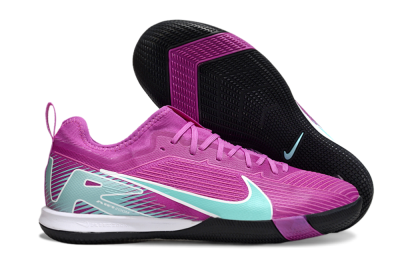 Nike Air Zoom Mercurial Vapor 16 Pro IC Indoor & Futsal Soccer Shoes - Purple/Jade/White