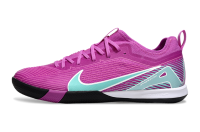Nike Air Zoom Mercurial Vapor 16 Pro IC Indoor & Futsal Soccer Shoes - Purple/Jade/White