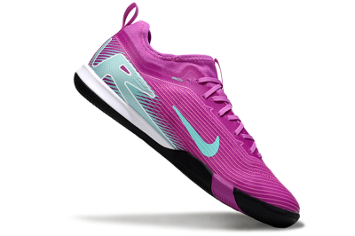 Nike Air Zoom Mercurial Vapor 16 Pro IC Indoor & Futsal Soccer Shoes - Purple/Jade/White