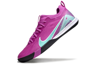Nike Air Zoom Mercurial Vapor 16 Pro IC Indoor & Futsal Soccer Shoes - Purple/Jade/White