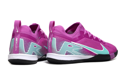 Nike Air Zoom Mercurial Vapor 16 Pro IC Indoor & Futsal Soccer Shoes - Purple/Jade/White