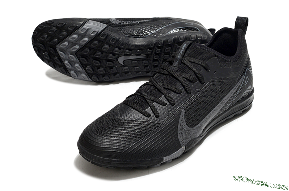 Nike Air Zoom Mercurial Vapor 16 Pro TF Artificial Turf Soccer Shoes - Black/Grey/Blue 3