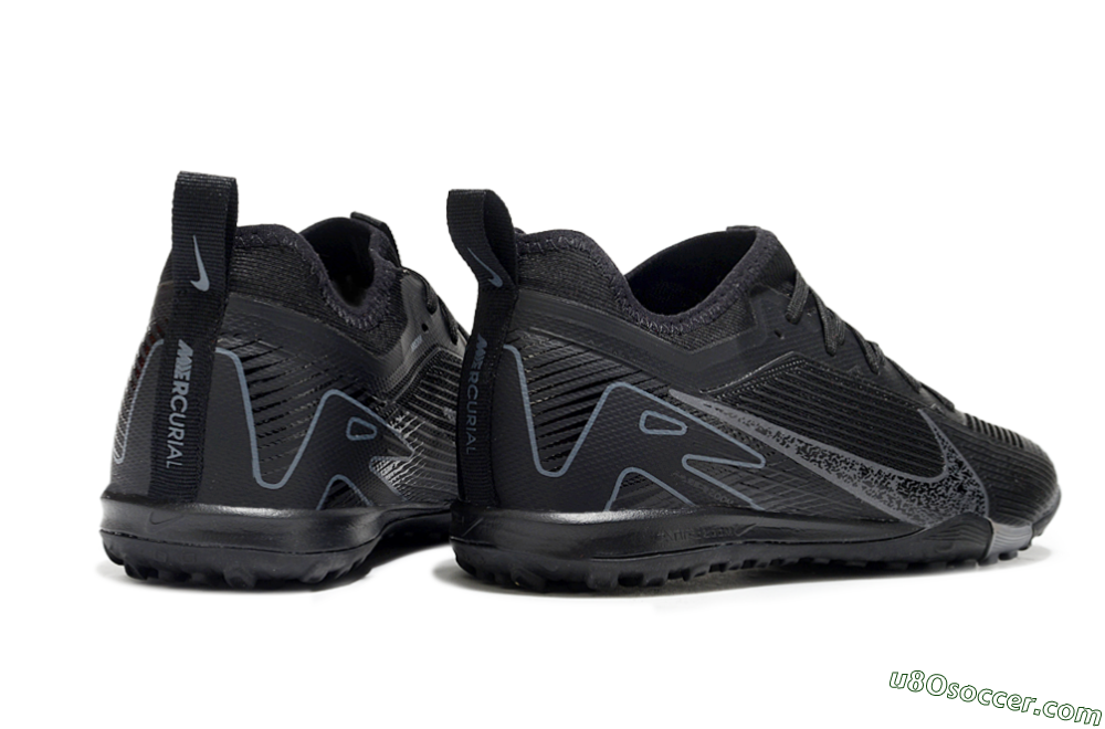 Nike Air Zoom Mercurial Vapor 16 Pro TF Artificial Turf Soccer Shoes - Black/Grey/Blue 6