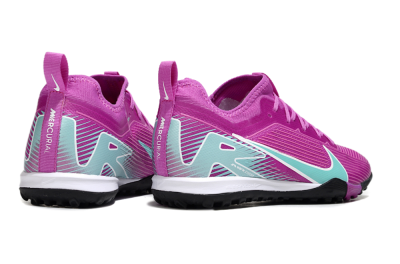Nike Air Zoom Mercurial Vapor 16 Pro TF Artificial Turf Soccer Shoes - Purple/Jade/White
