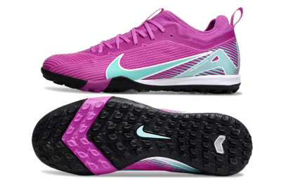 Nike Air Zoom Mercurial Vapor 16 Pro TF Artificial Turf Soccer Shoes - Purple/Jade/White