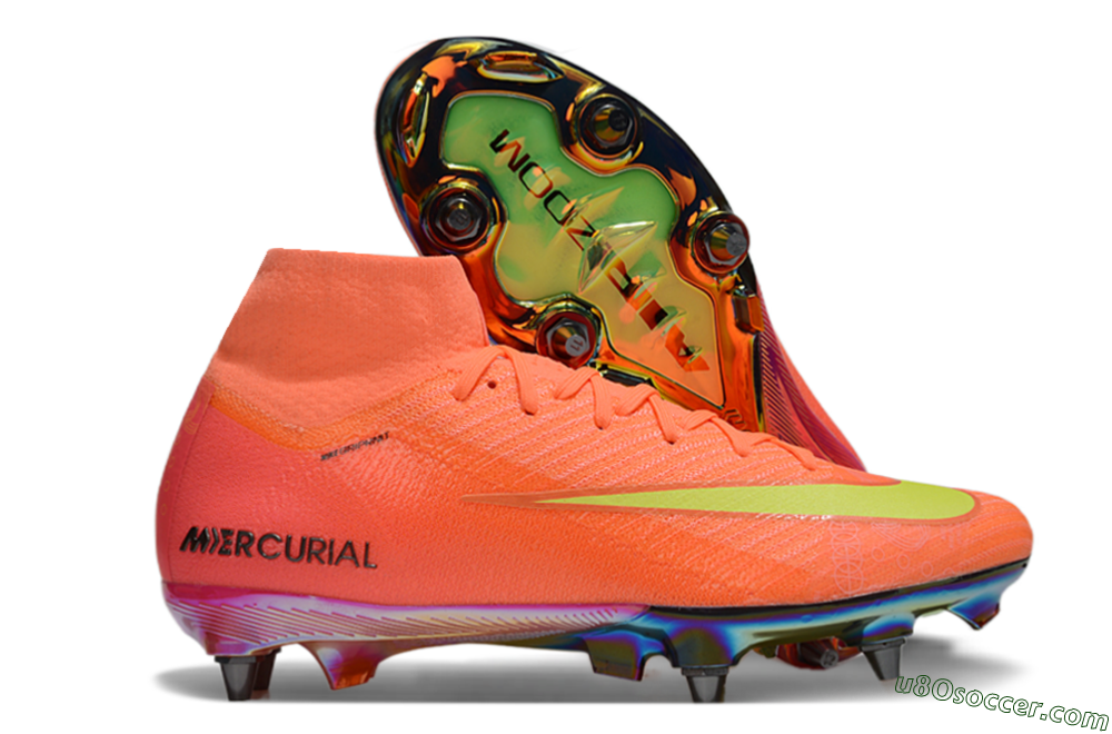 Nike Air Zoom Mercurial Superfly 10 Elite SG Soft Ground Soccer Cleats - Red/Yellow/Black 1