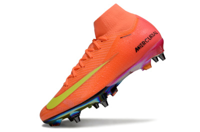 Nike Air Zoom Mercurial Superfly 10 Elite SG Soft Ground Soccer Cleats - Red/Yellow/Black