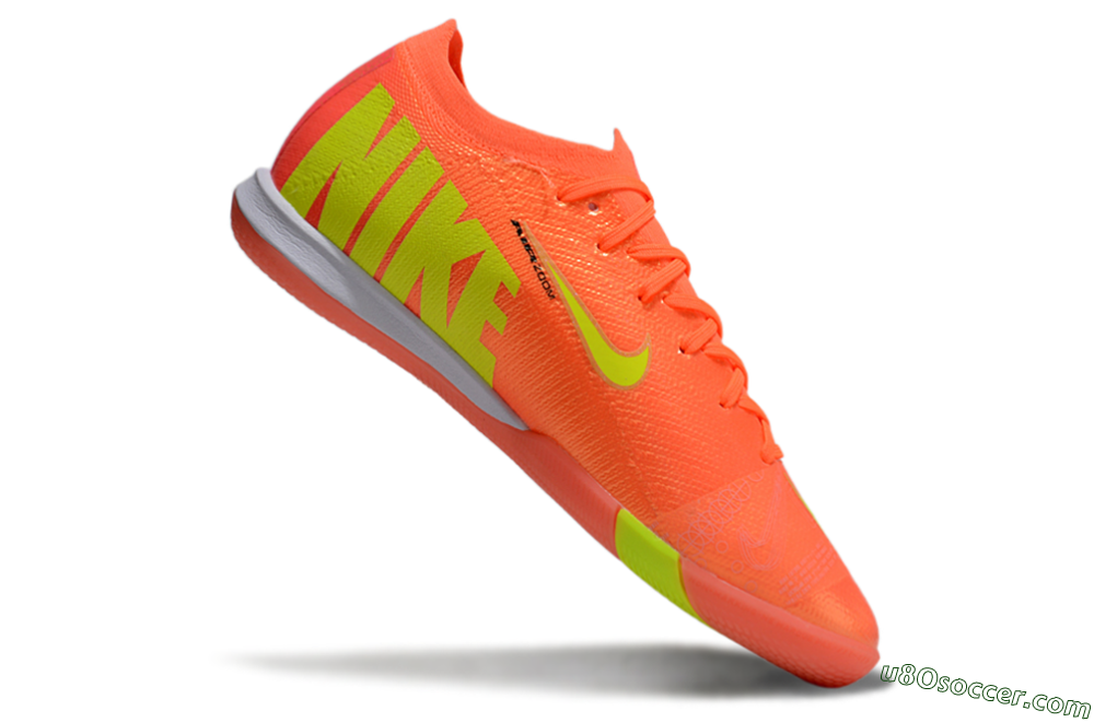 Nike Air Zoom Mercurial Vapor 16 Elite IC Indoor & Futsal Soccer Shoes - Red/Yellow/White 4