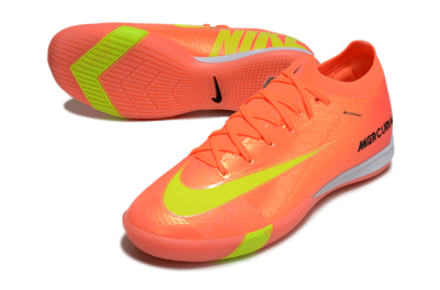 Nike Air Zoom Mercurial Vapor 16 Elite IC Indoor & Futsal Soccer Shoes - Red/Yellow/White