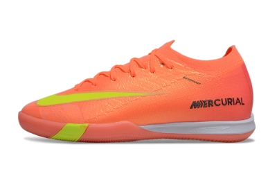 Nike Air Zoom Mercurial Vapor 16 Elite IC Indoor & Futsal Soccer Shoes - Red/Yellow/White