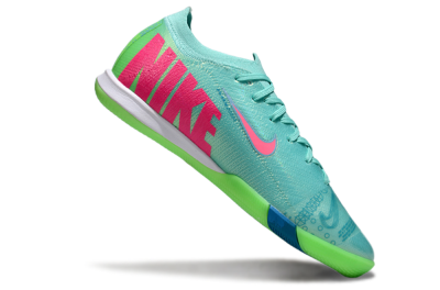 Nike Air Zoom Mercurial Vapor 16 Elite IC Indoor & Futsal Soccer Shoes - Jade/Pink/Yellow