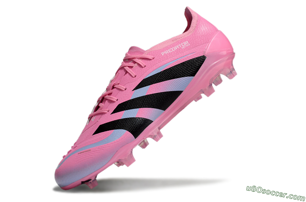 Adidas Predator Elite 25 FG Firm Ground Soccer Cleats - Pink/Black/Jade 5