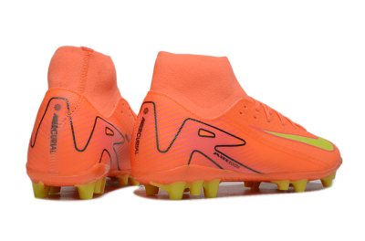 Nike Air Zoom Mercurial Superfly 10 Acadamy AG Artificial Grass Soccer Cleats - Red/Yellow/Black