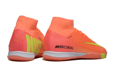 Nike Air Zoom Mercurial Superfly 10 Elite IC Indoor & Futsal Soccer Shoes - Red/Yellow/Black