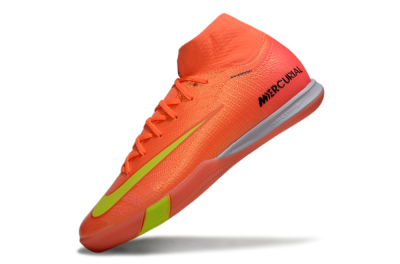 Nike Air Zoom Mercurial Superfly 10 Elite IC Indoor & Futsal Soccer Shoes - Red/Yellow/Black