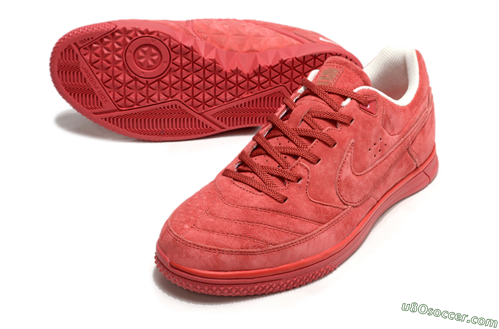 Nike Street Gato IC Indoor & Futsal Soccer Shoes - Red/Red 3