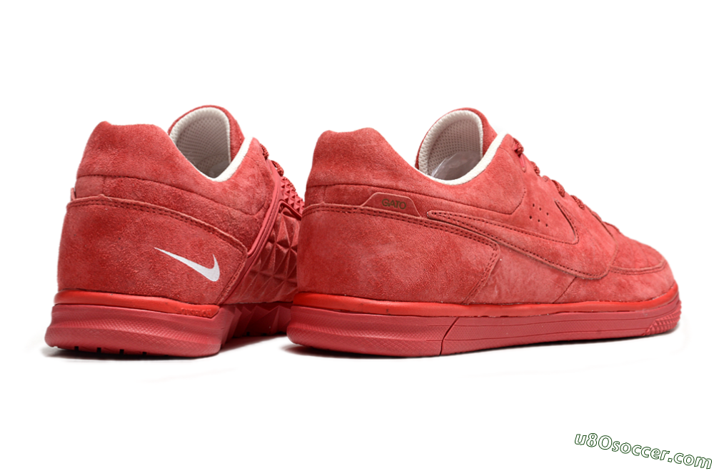 Nike Street Gato IC Indoor & Futsal Soccer Shoes - Red/Red 6