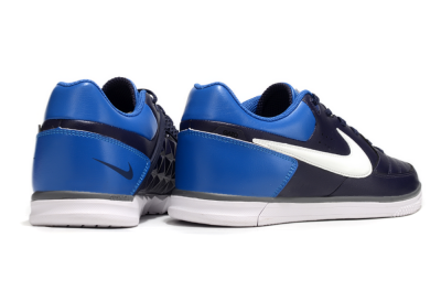 Nike Street Gato IC Indoor & Futsal Soccer Shoes - Black/White/Blue