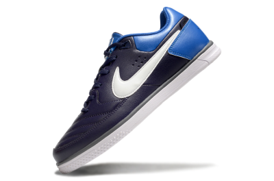 Nike Street Gato IC Indoor & Futsal Soccer Shoes - Black/White/Blue