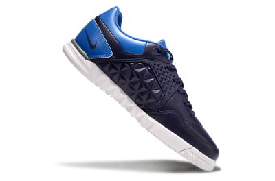 Nike Street Gato IC Indoor & Futsal Soccer Shoes - Black/White/Blue