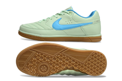 Nike Street Gato IC Indoor & Futsal Soccer Shoes - Avocado/Blue/Brown