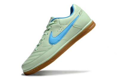 Nike Street Gato IC Indoor & Futsal Soccer Shoes - Avocado/Blue/Brown