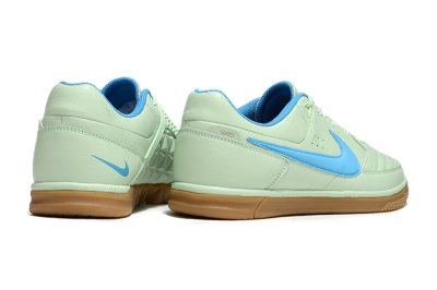 Nike Street Gato IC Indoor & Futsal Soccer Shoes - Avocado/Blue/Brown